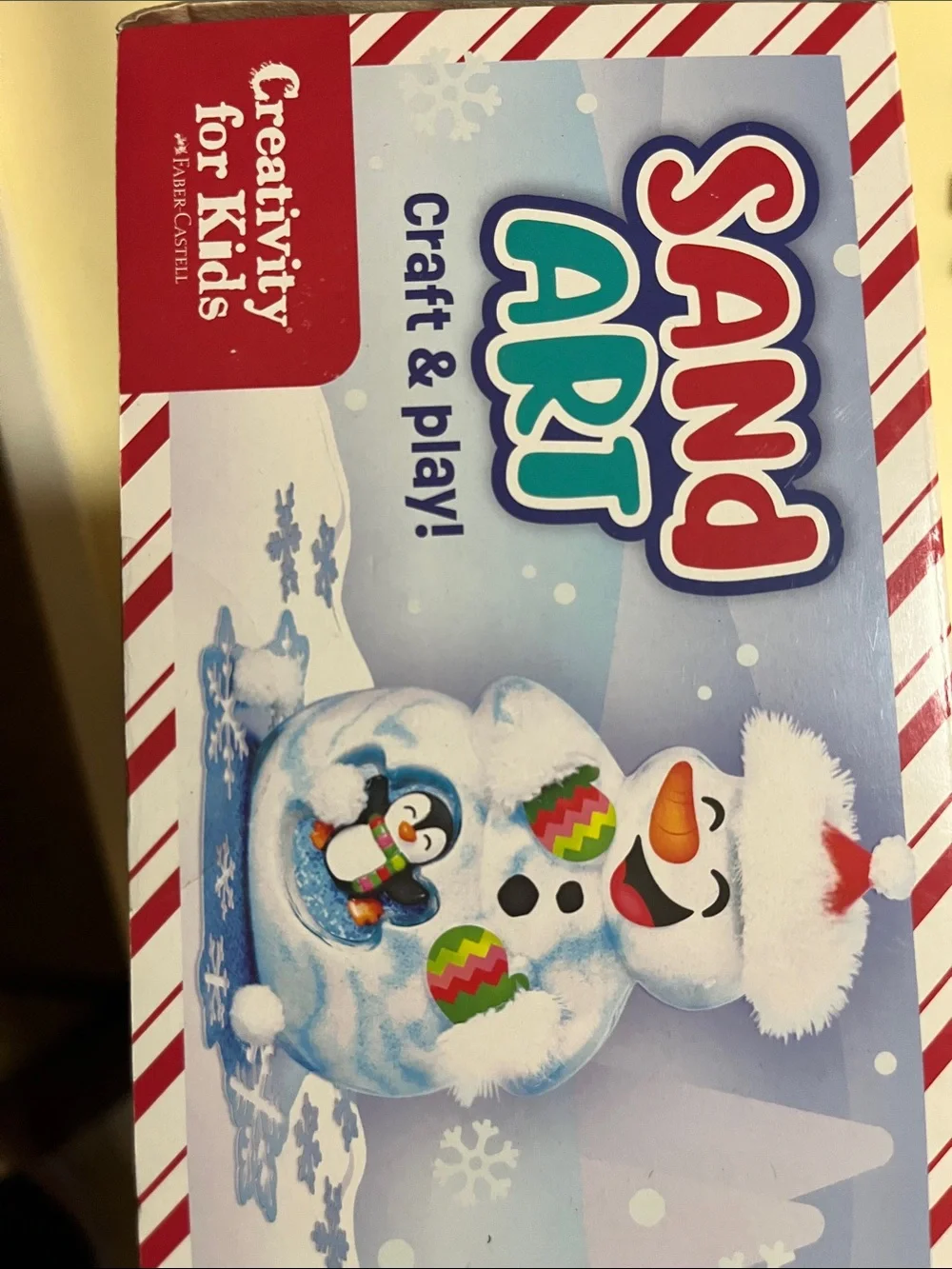 Creativity for Kids Snowman Sand Art Craft Kit